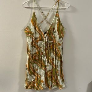 Groovy Printed Dress • LARGE